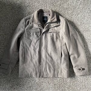 London Fog Men's Tan Wool Jacket